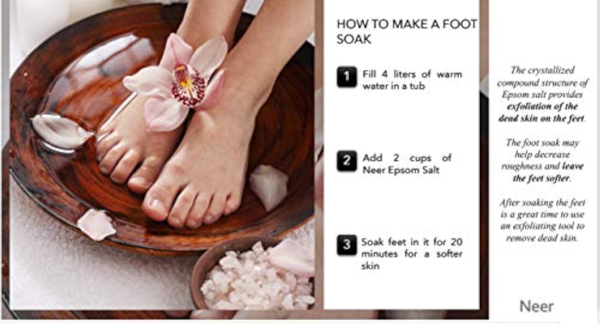 Neer Epsom Salt for Sore Muscles Relief